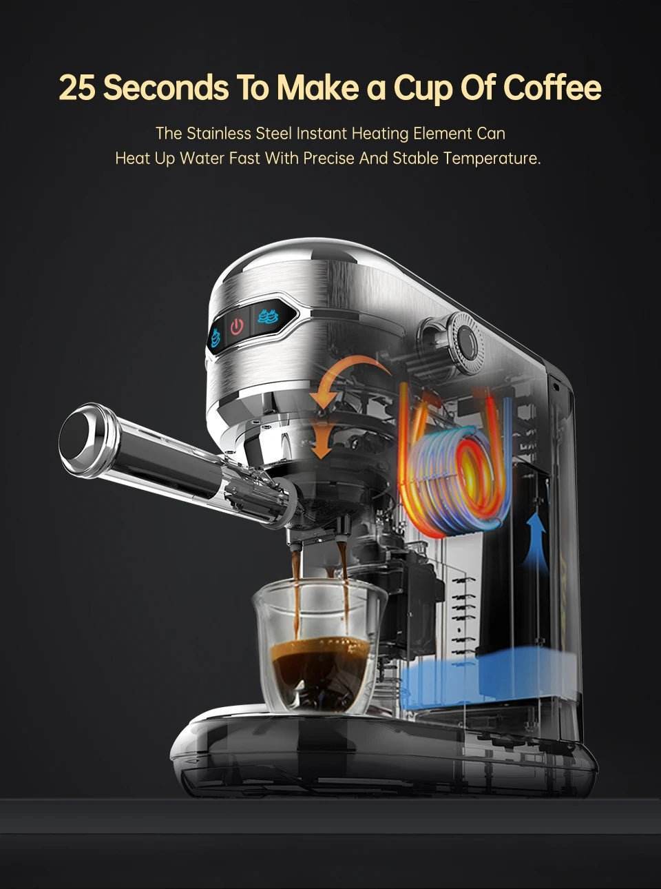 cafetiere italienne electrique .machine a espresso - Ma Cuisine Boutique