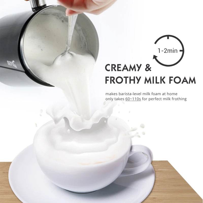 Meilleur Mousseur à Lait Automatique – Préparez Lattes & Cappuccinos Sans Effort - Ma Cuisine Boutique