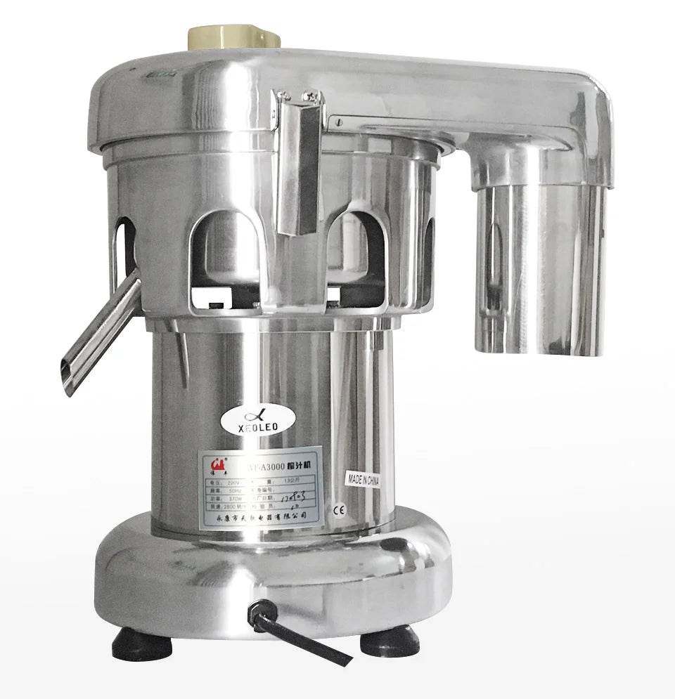 Centrifugeuse pour jus/Extracteur de Jus Commercial Ju479 en Inox 370W | Jus Frais Rapides pour Bars et Restaurants - Ma Cuisine Boutique