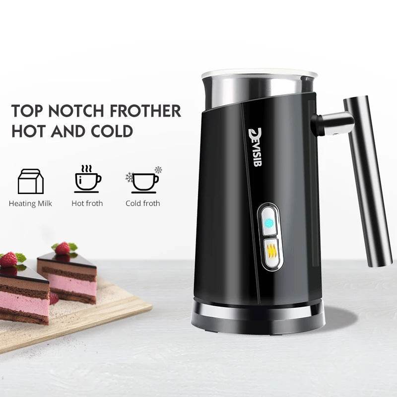 Meilleur Mousseur à Lait Automatique – Préparez Lattes & Cappuccinos Sans Effort - Ma Cuisine Boutique