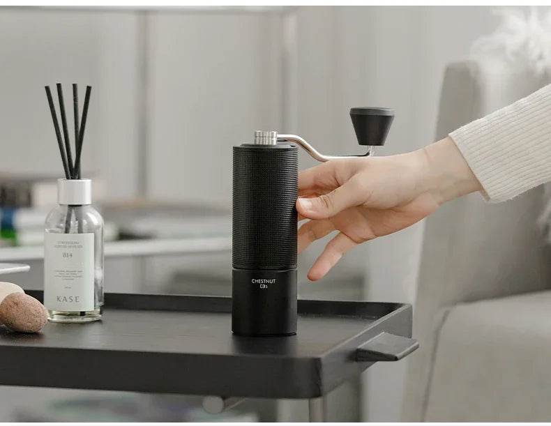 TIMEMORE Chestnut C3 S2C – Moulin à Café Manuel Haut de Gamme | Mouture Précise, Design Ergonomique, Acier Inoxydable S2C | Pour Espresso, V60, French Press (25g) - Ma Cuisine Boutique