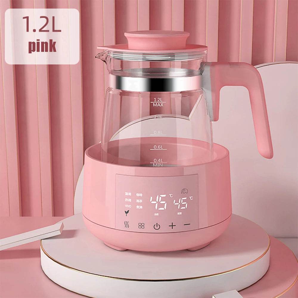 Bouilloire Thermostatique Bébé 1,2 L – Chauffe Lait Sans BPA - Ma Cuisine Boutique