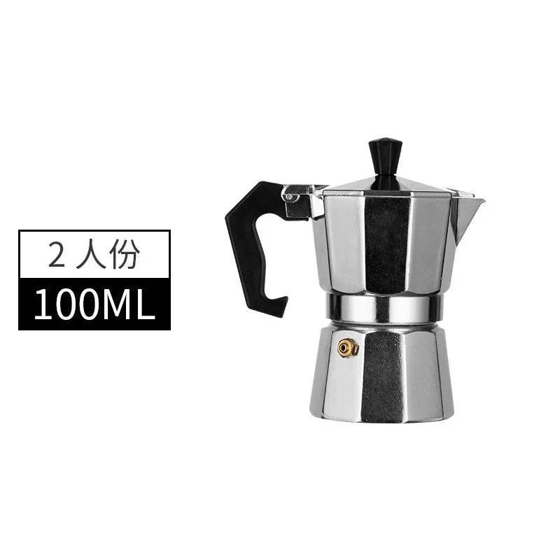 Cafetière Octogonale Italienne en Aluminium - Ma Cuisine Boutique