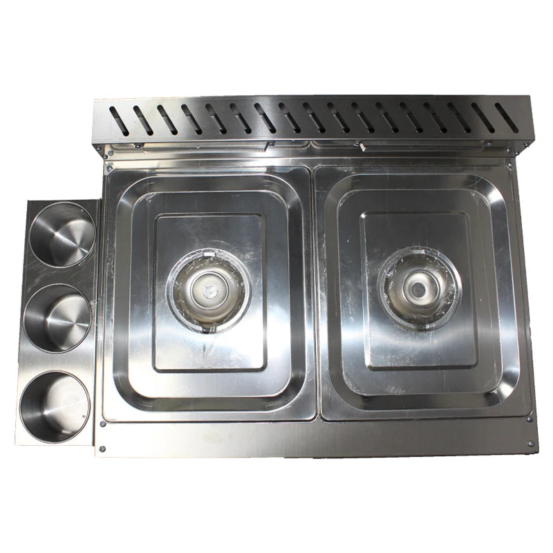 Friteuse à gaz professionnelle double bac – Performance et fiabilité en cuisine pro