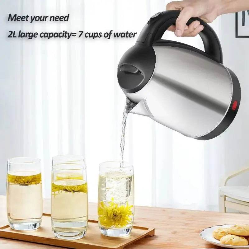 Bouilloire sur Induction 1500W - Acier Inoxydable avec Sifflet | Rapide & Économe - Ma Cuisine Boutique