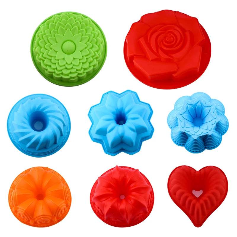 Moule à Gâteau 3D en Silicone Antiadhésif | Four, Congélo & Lave-Vaisselle (-40°C à 240°C) | Certifié FDA/SGS - Ma Cuisine Boutique