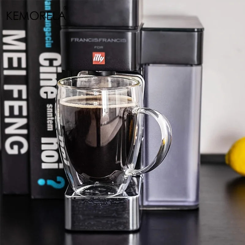 Tasses à café en verre double paroi – Élégance, chaleur et expérience sensoriell