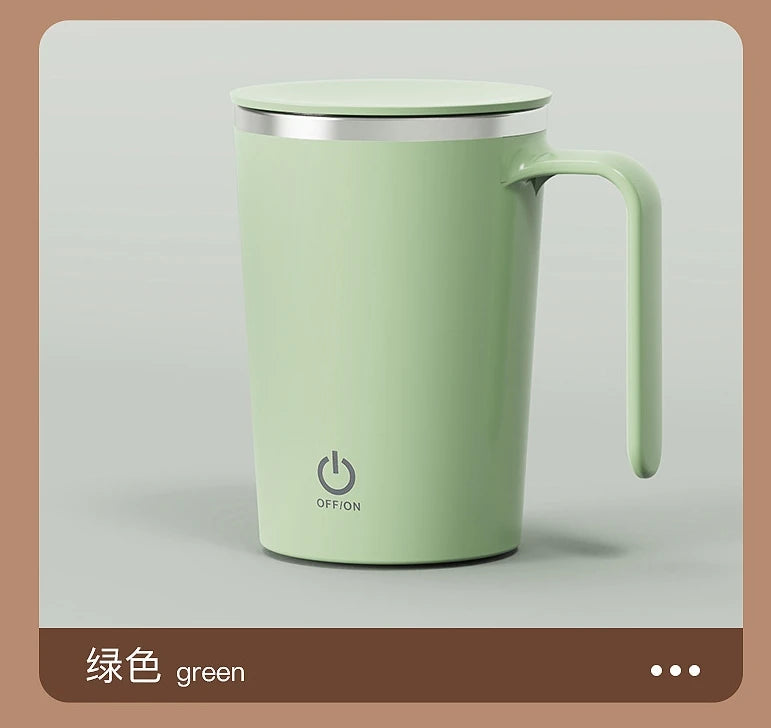 Smart Magnetic Coffee Mug - Automatic Stirring & Thermal Preservation