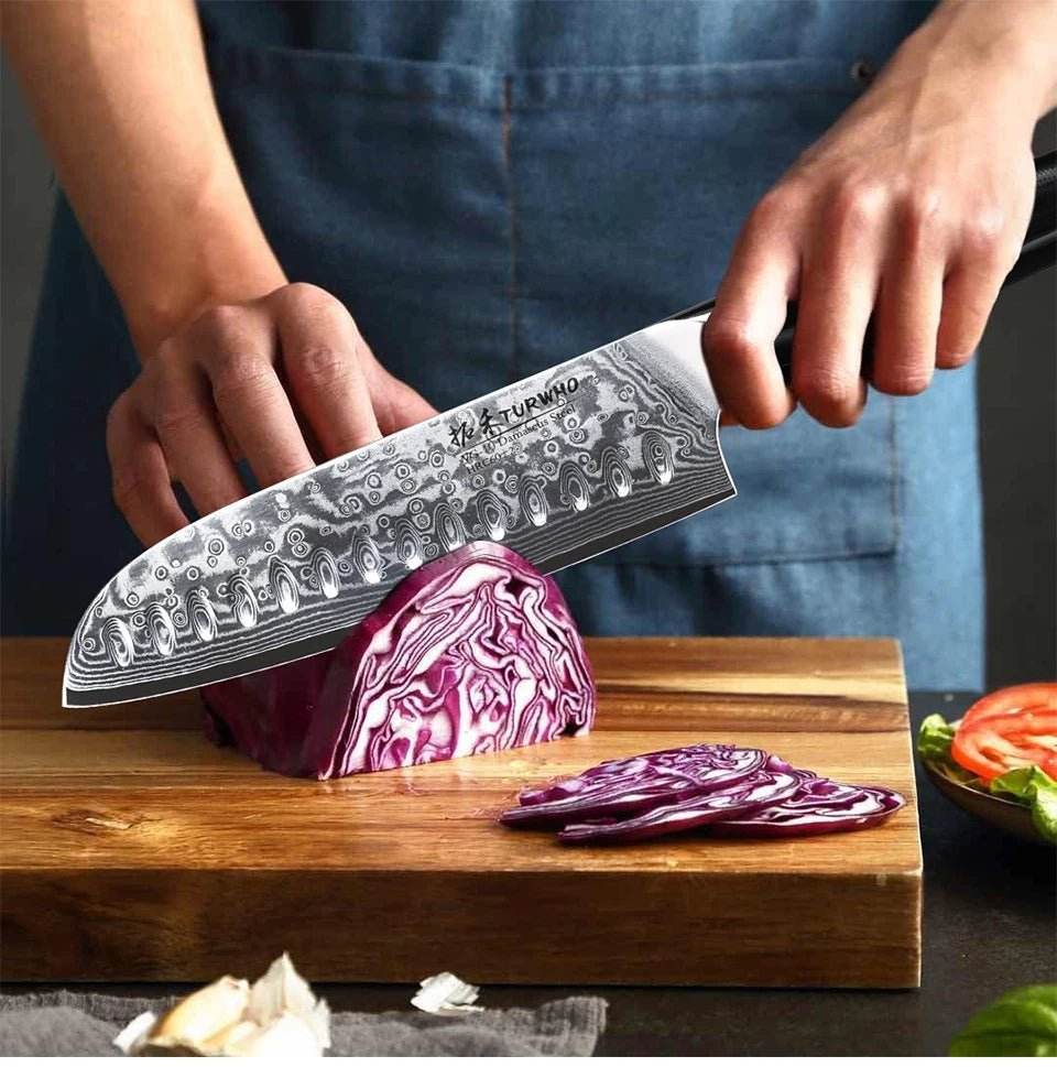couteau du chef japonais santoku - Ma Cuisine Boutique