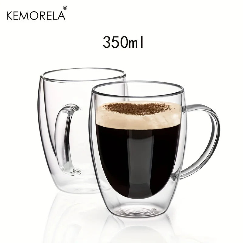 Tasses à café en verre double paroi – Élégance, chaleur et expérience sensoriell
