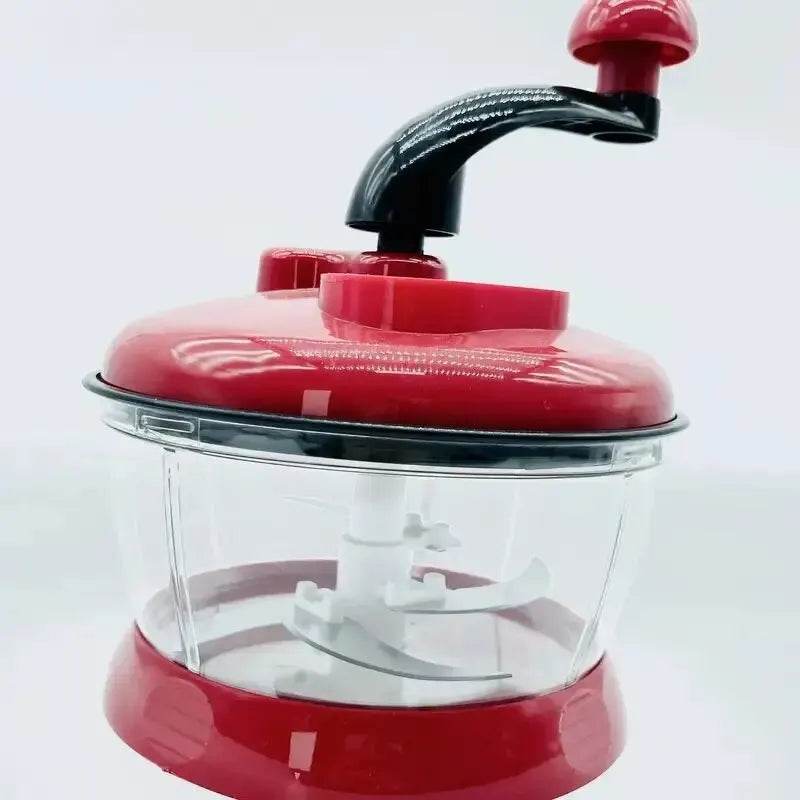 Hachoir Manuel Légumes | Lames Acier Inoxydable, Design Compact 16cm | Écologique & Sans Électricité (300g) - Ma Cuisine Boutique