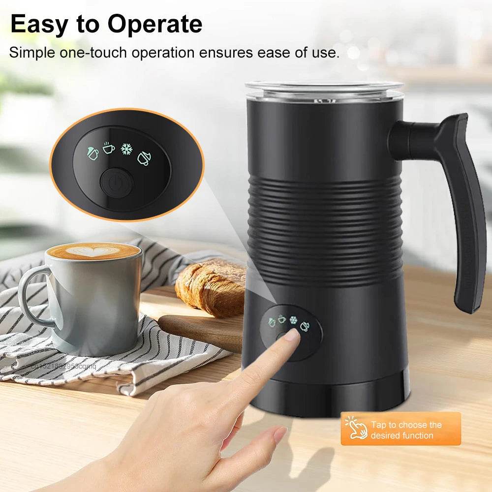 Mousseur à Lait Électrique – Compact et Abordable pour Cappuccinos Parfaits - Ma Cuisine Boutique