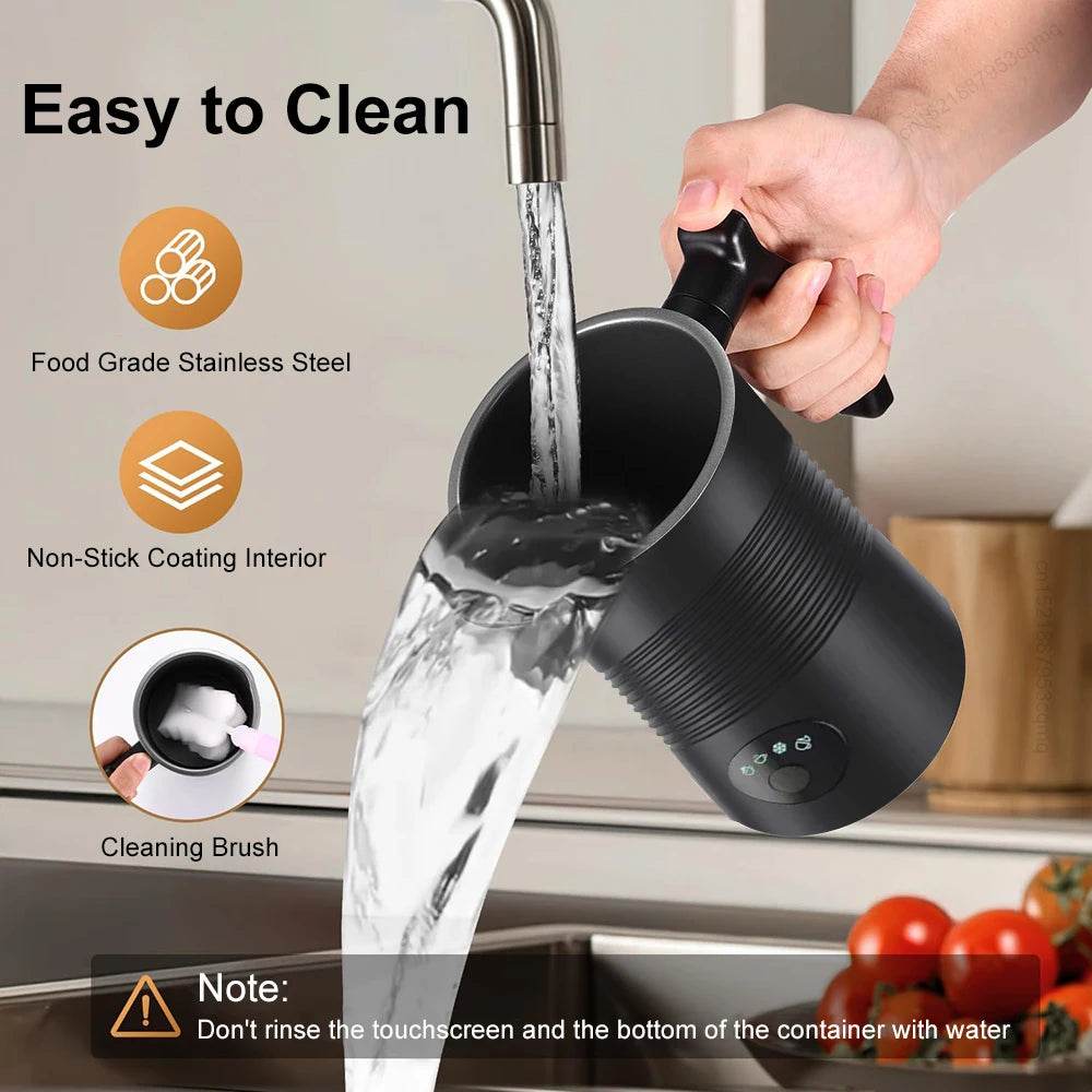 Mousseur à Lait Électrique – Compact et Abordable pour Cappuccinos Parfaits - Ma Cuisine Boutique