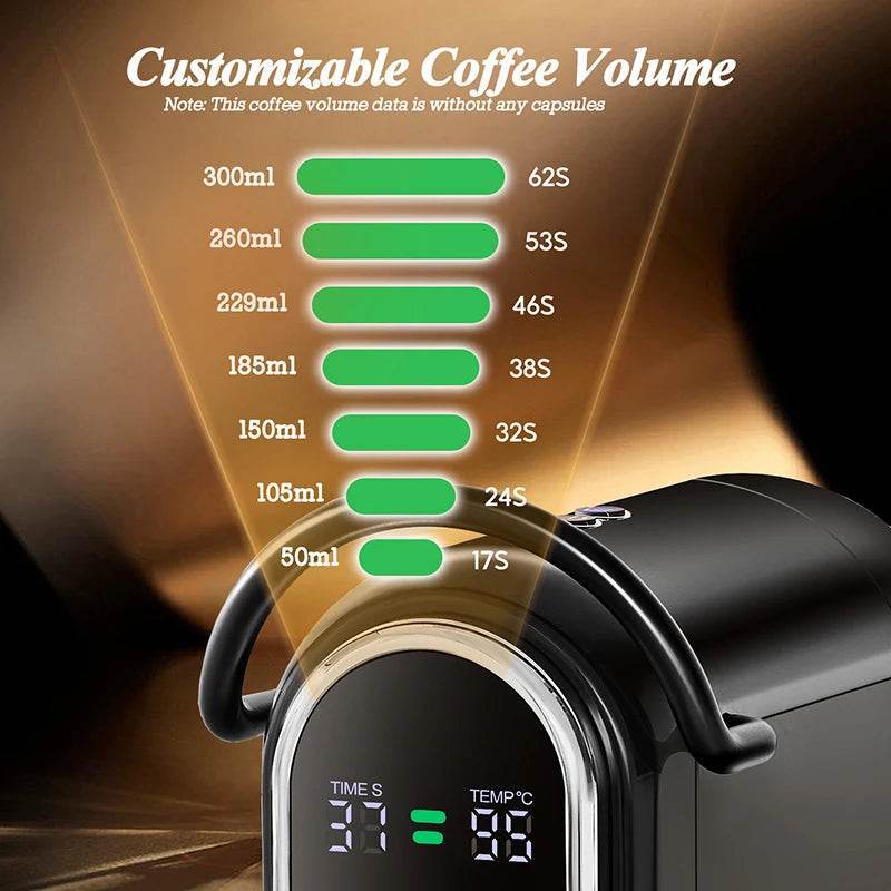 Cafetière multi-capsules 4-en-1 CAFELFFE | Compatible Nespresso, Dolce Gusto - Ma Cuisine Boutique