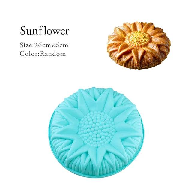 Moule à Gâteau 3D en Silicone Antiadhésif | Four, Congélo & Lave-Vaisselle (-40°C à 240°C) | Certifié FDA/SGS - Ma Cuisine Boutique