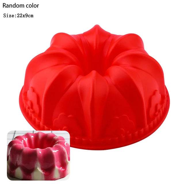 Moule à Gâteau 3D en Silicone Antiadhésif | Four, Congélo & Lave-Vaisselle (-40°C à 240°C) | Certifié FDA/SGS - Ma Cuisine Boutique