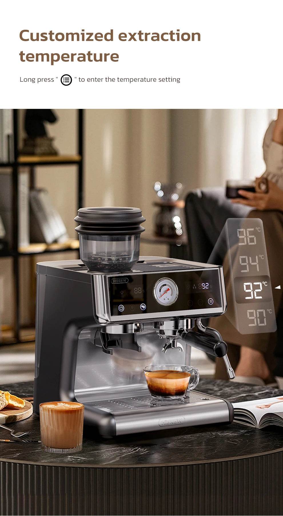 Machine à Café Barista Pro 20 Bars - Ma Cuisine Boutique