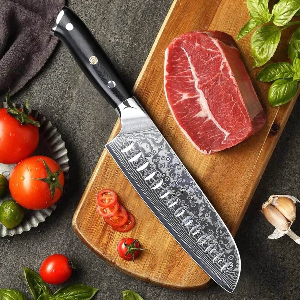 couteau du chef japonais santoku - Ma Cuisine Boutique