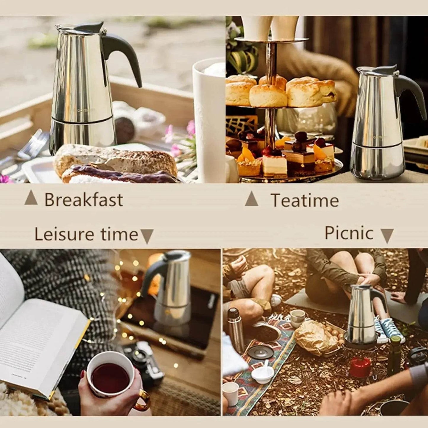 cafetiere italienne induction - Ma Cuisine Boutique