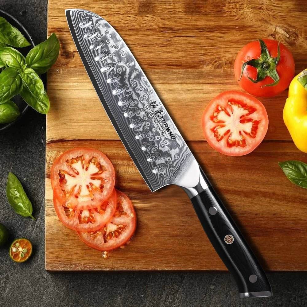 couteau du chef japonais santoku - Ma Cuisine Boutique