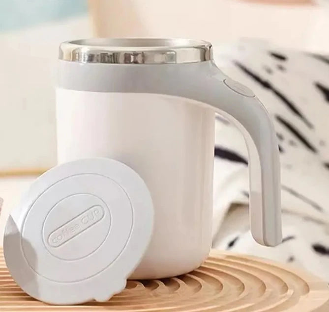 Smart Magnetic Coffee Mug - Automatic Stirring & Thermal Preservation