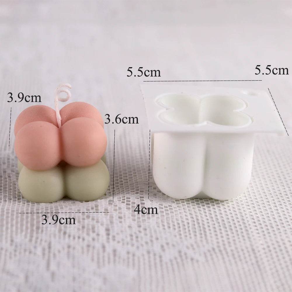 Moule Silicone Bougie Arc-en-Ciel | DIY Déco Maison, Résine & Cire | UDOCOOL - Ma Cuisine Boutique