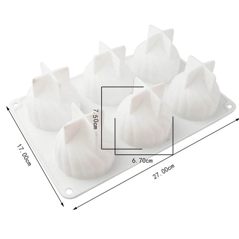 Moule à gâteau en silicone 3D – Design spirale pour desserts créatifs - Ma Cuisine Boutique