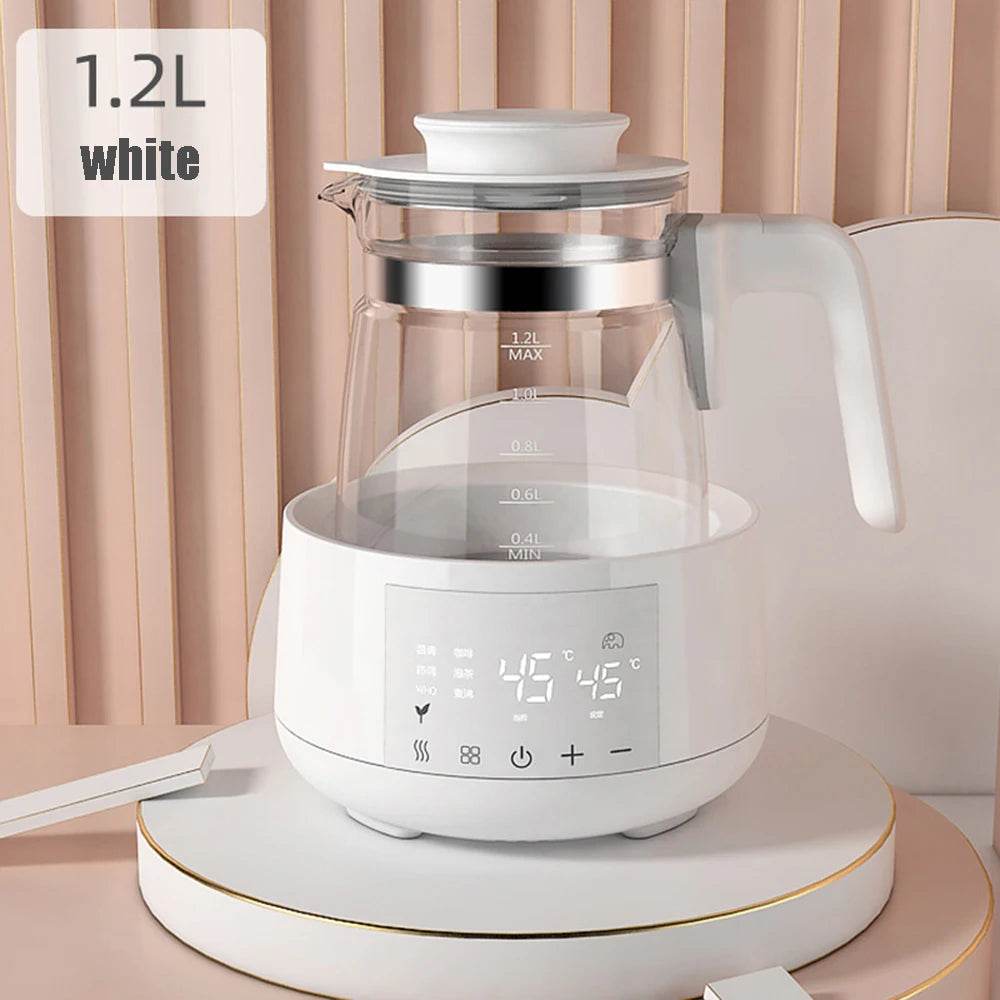 Bouilloire Thermostatique Bébé 1,2 L – Chauffe Lait Sans BPA - Ma Cuisine Boutique