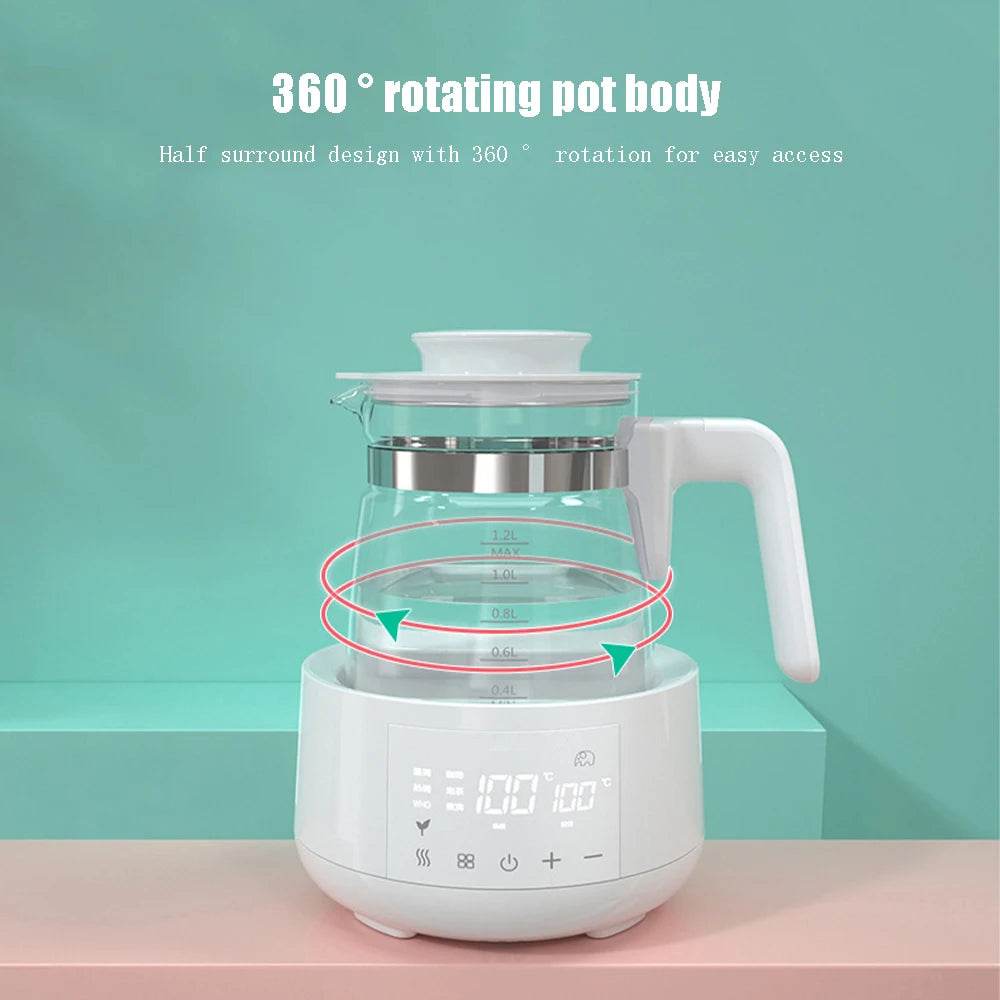 Bouilloire Thermostatique Bébé 1,2 L – Chauffe Lait Sans BPA - Ma Cuisine Boutique