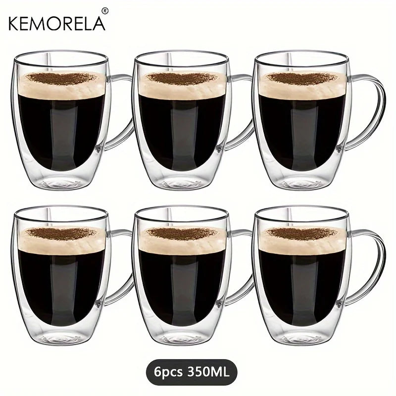 Tasses à café en verre double paroi – Élégance, chaleur et expérience sensoriell