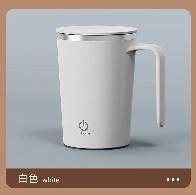 Smart Magnetic Coffee Mug - Automatic Stirring & Thermal Preservation