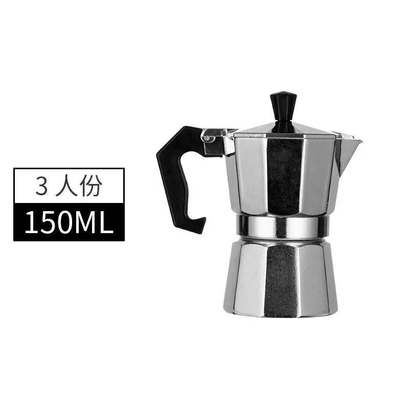 Cafetière Octogonale Italienne en Aluminium - Ma Cuisine Boutique