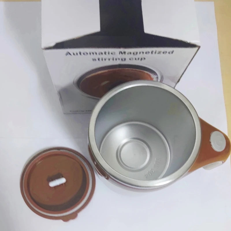 Smart Magnetic Coffee Mug - Automatic Stirring & Thermal Preservation