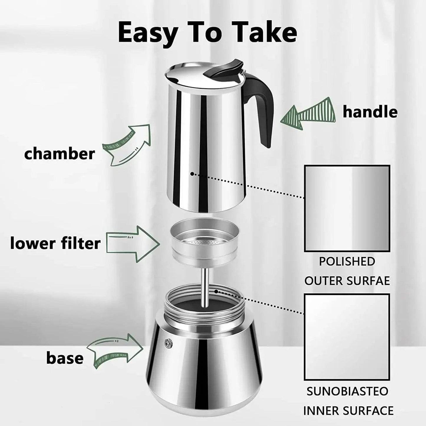 cafetiere italienne induction - Ma Cuisine Boutique