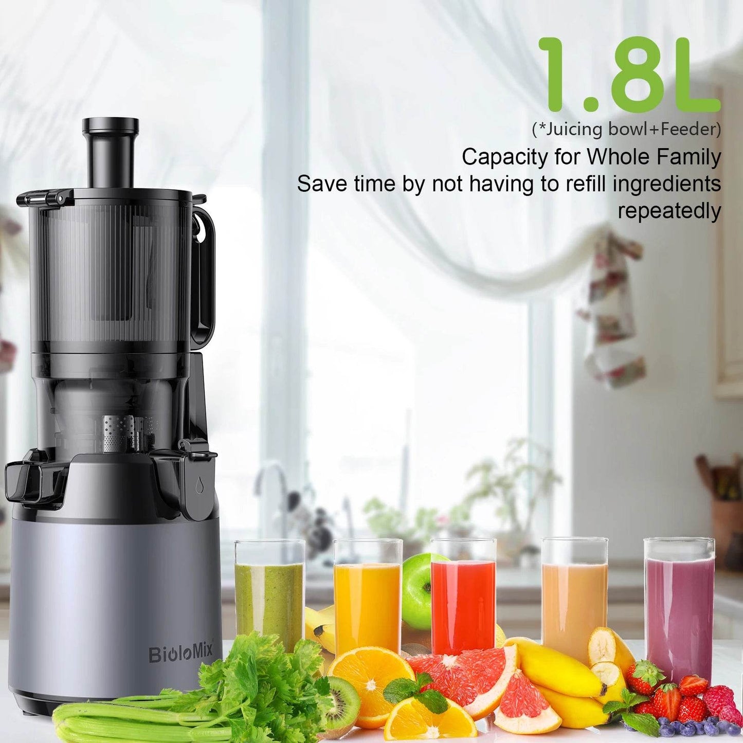 Meilleur Extracteur de Jus – Goulotte Large 130mm, Modèle Ju479 - Ma Cuisine Boutique