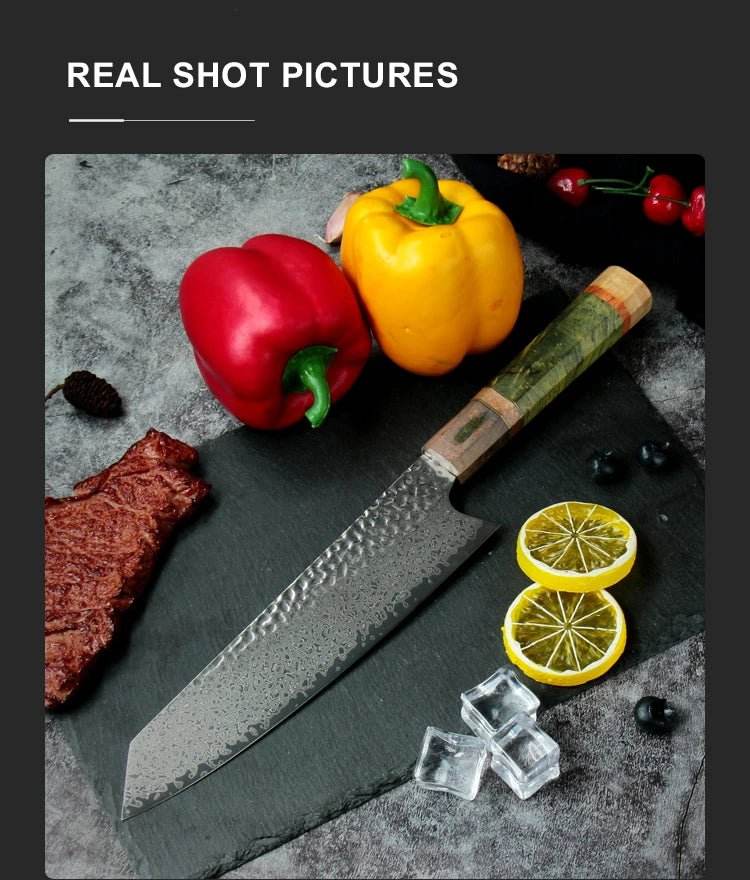 couteau du chef , couteau damas - Ma Cuisine Boutique