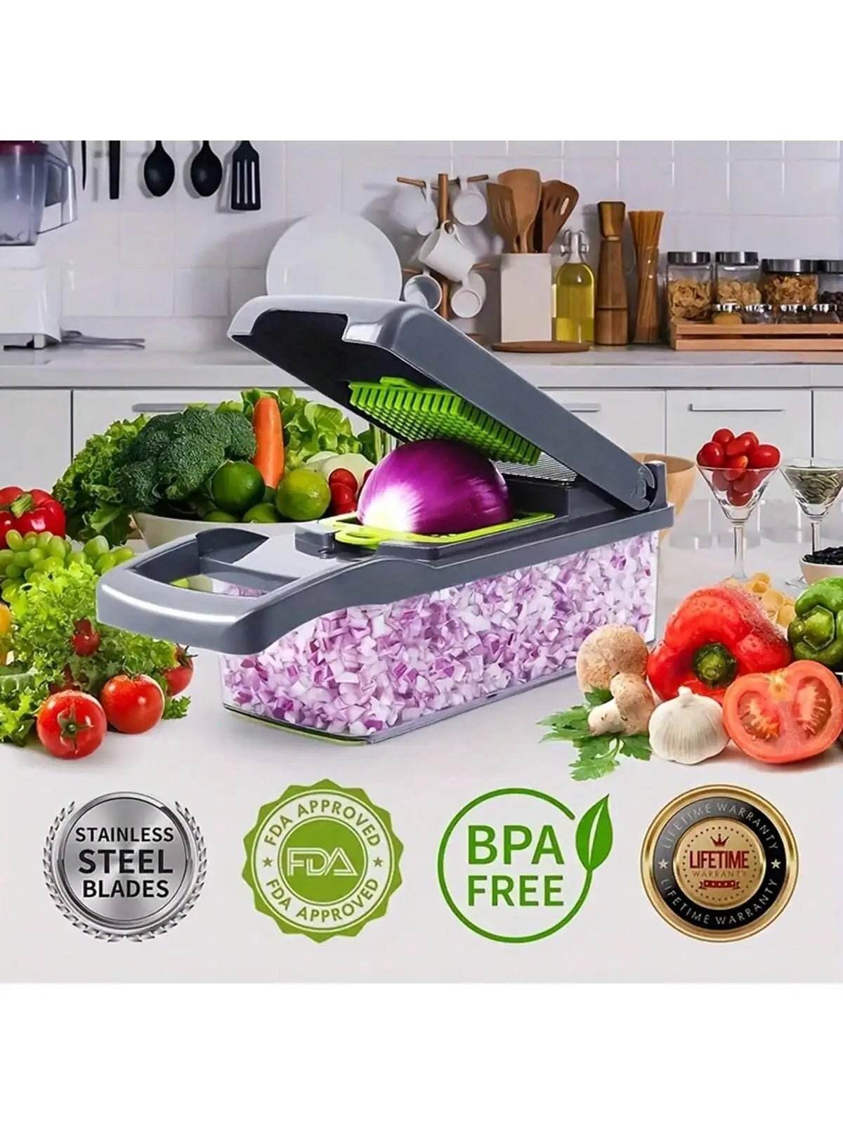 đ„ Hachoir Ă LĂ©gumes et Oignon D479 â Polyvalence, RapiditĂ© et PrĂ©cision - Ma Cuisine Boutique