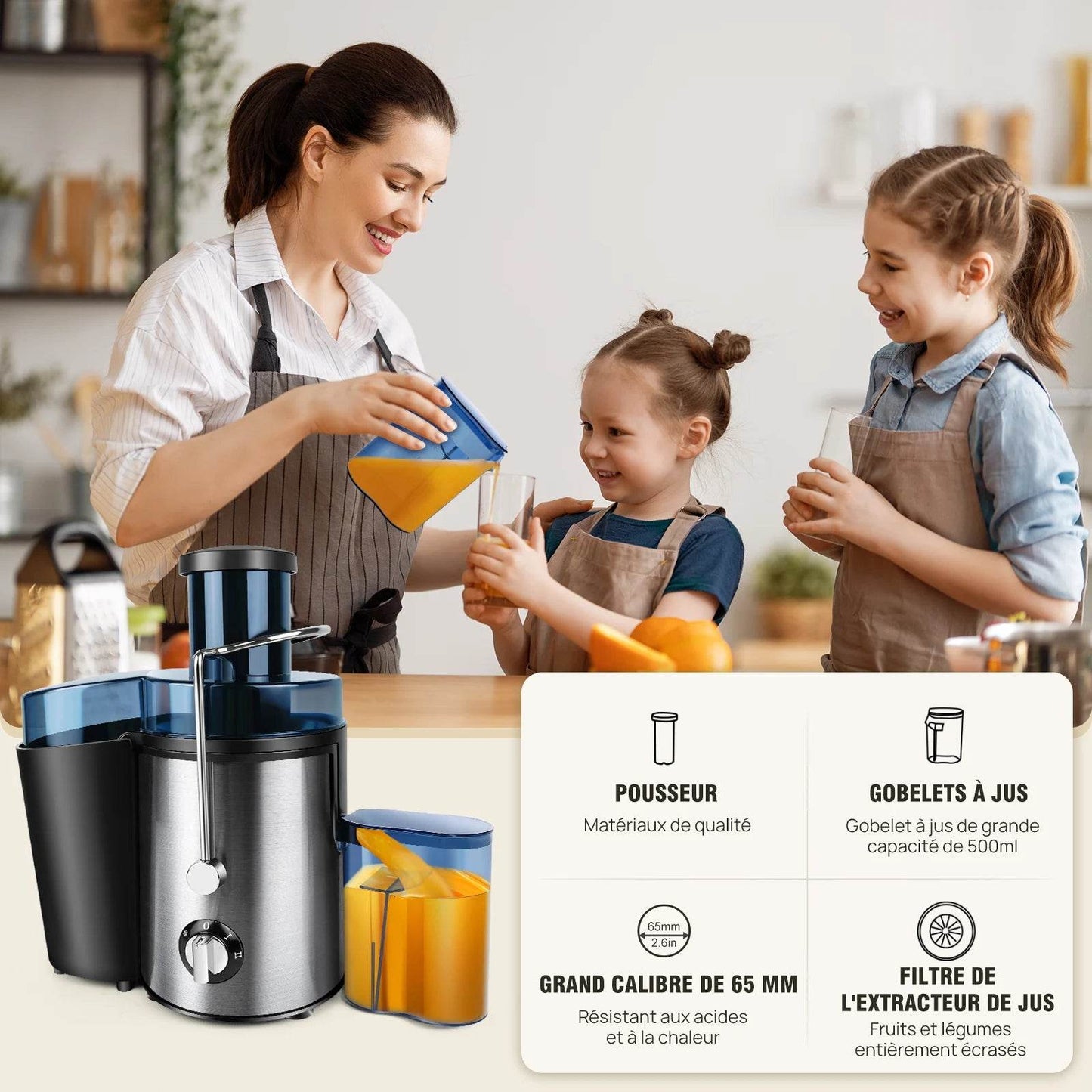 Extracteur de Jus ou Centrifugeuse - Ma Cuisine Boutique