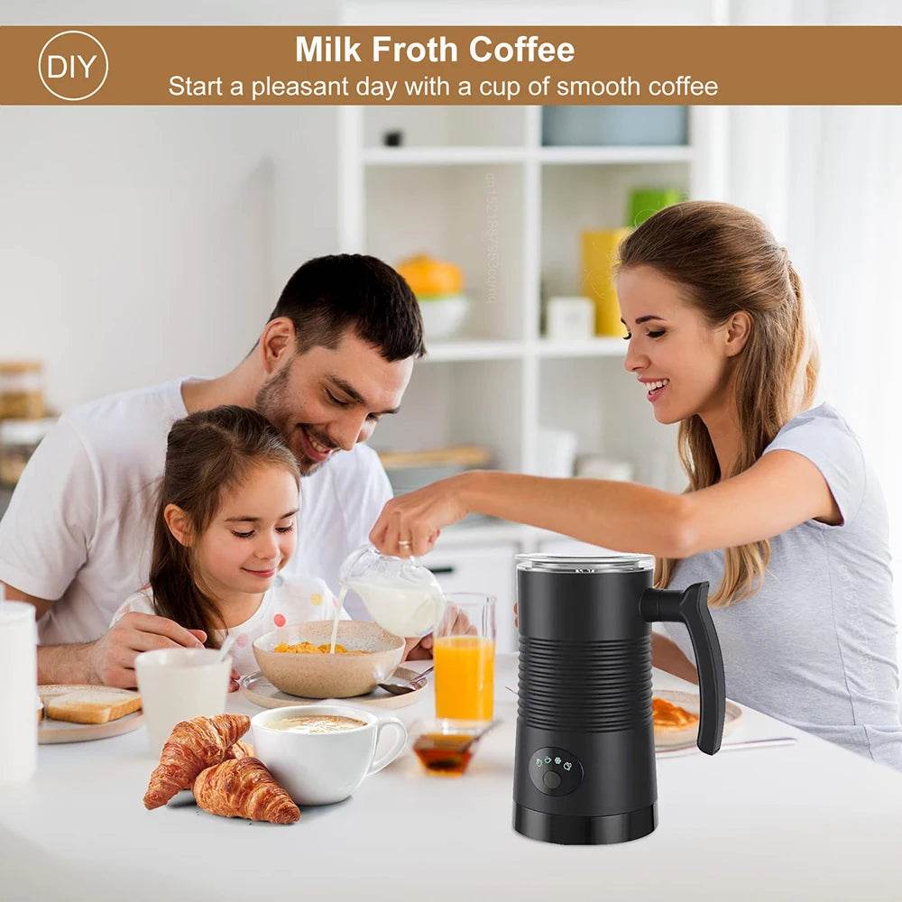 Mousseur à Lait Électrique – Compact et Abordable pour Cappuccinos Parfaits - Ma Cuisine Boutique