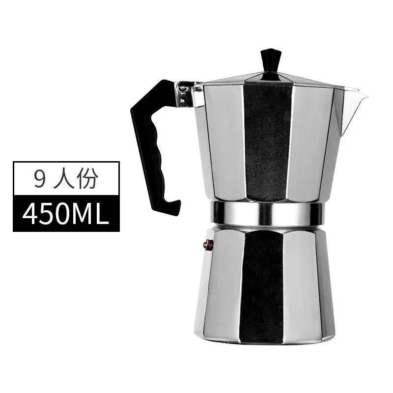 Cafetière Octogonale Italienne en Aluminium - Ma Cuisine Boutique