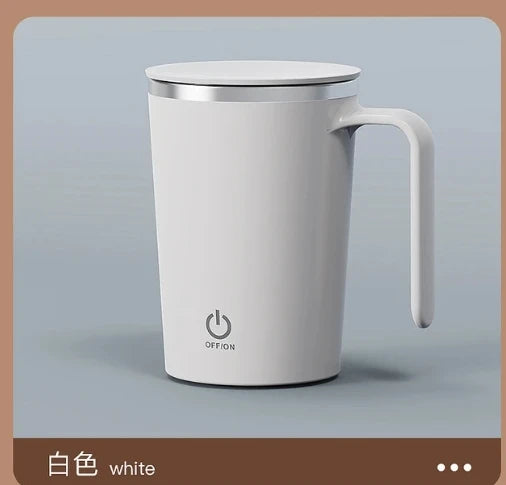 Smart Magnetic Coffee Mug - Automatic Stirring & Thermal Preservation