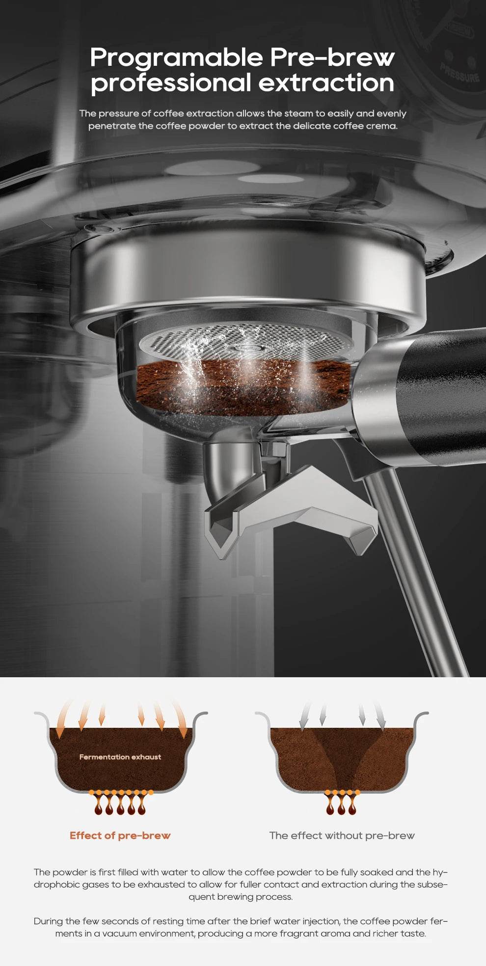 machine a cappuccino - expresso semi automatique - Ma Cuisine Boutique