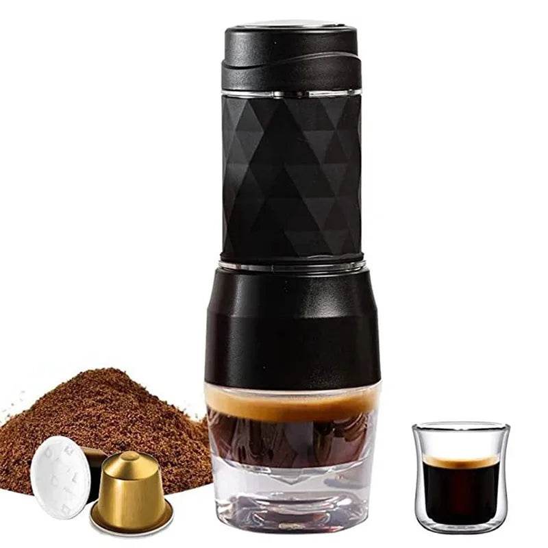 ☕ Machine à Expresso Portable Cafelffe – Café Parfait en Voyage & Camping - Ma Cuisine Boutique