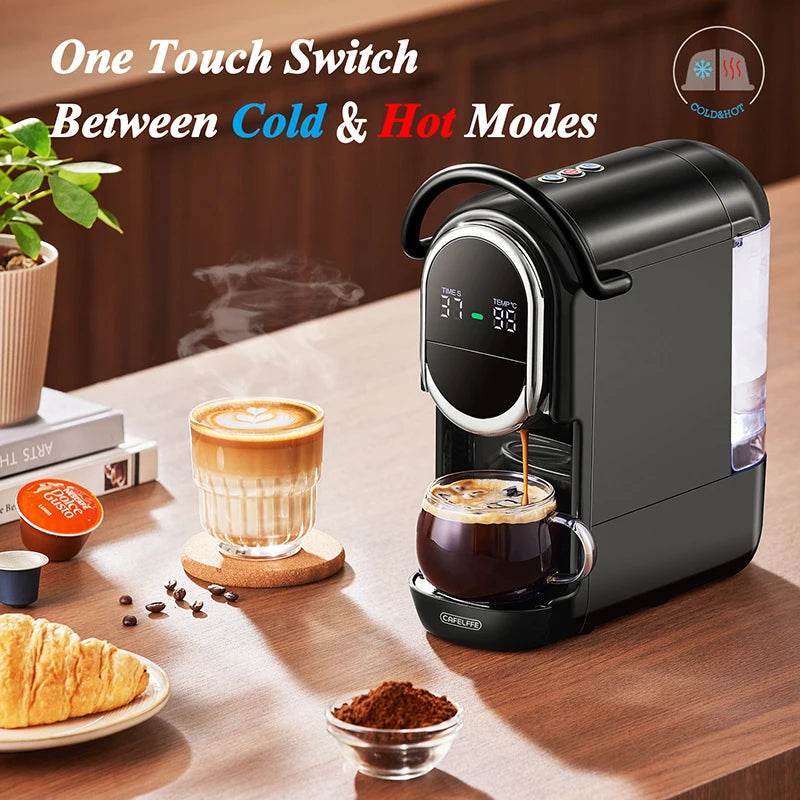 Cafetière multi-capsules 4-en-1 CAFELFFE | Compatible Nespresso, Dolce Gusto - Ma Cuisine Boutique
