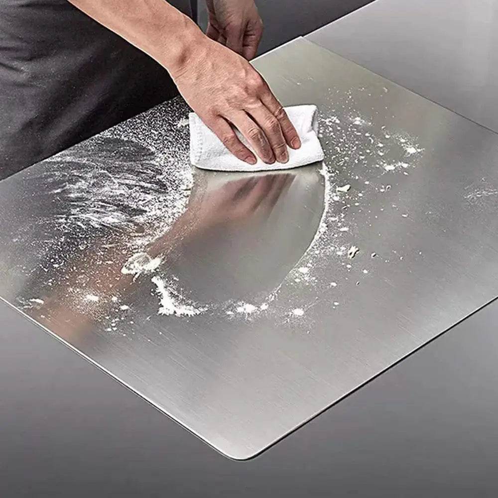 Planche a decouper en acier inoxydable - Ma Cuisine Boutique
