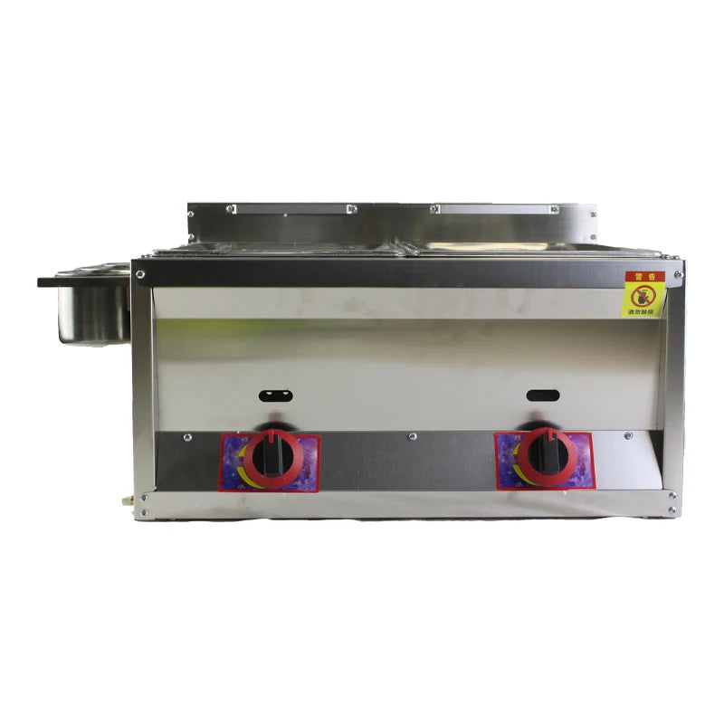 Friteuse à gaz professionnelle double bac – Performance et fiabilité en cuisine pro
