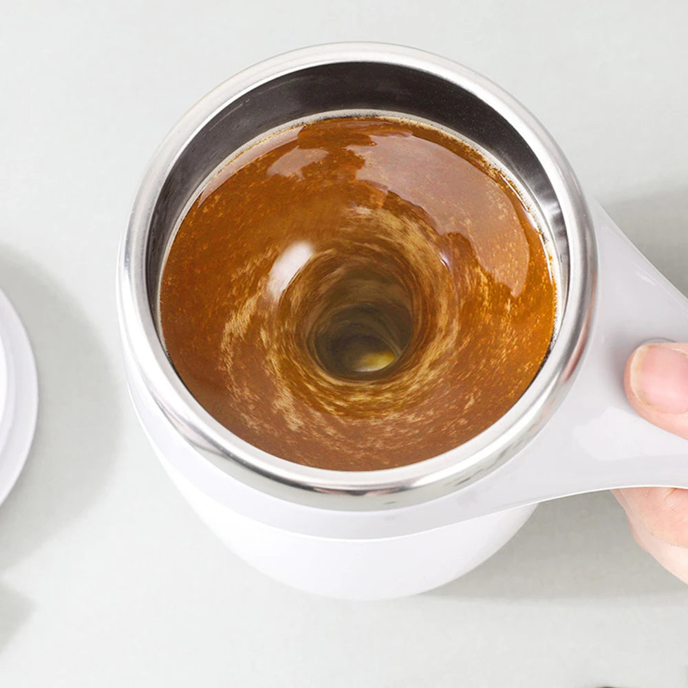 Tasse à café originale électrique – Mélange automatique, design innovant