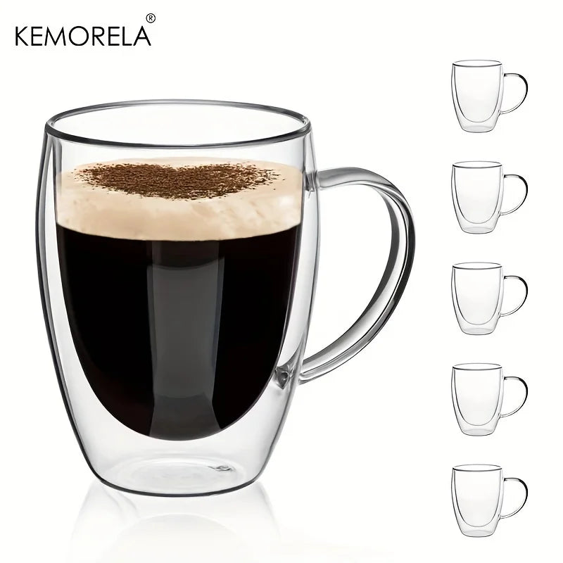 Tasses à café en verre double paroi – Élégance, chaleur et expérience sensoriell