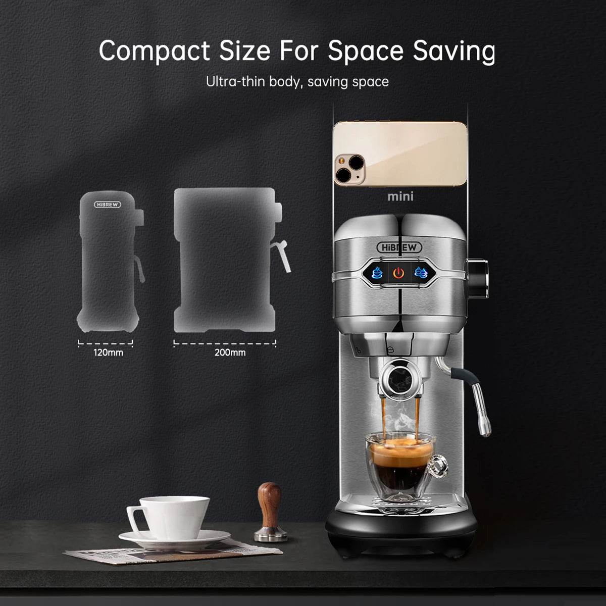 Machine à Cappuccino HiBREW 20 Bars - Ma Cuisine Boutique