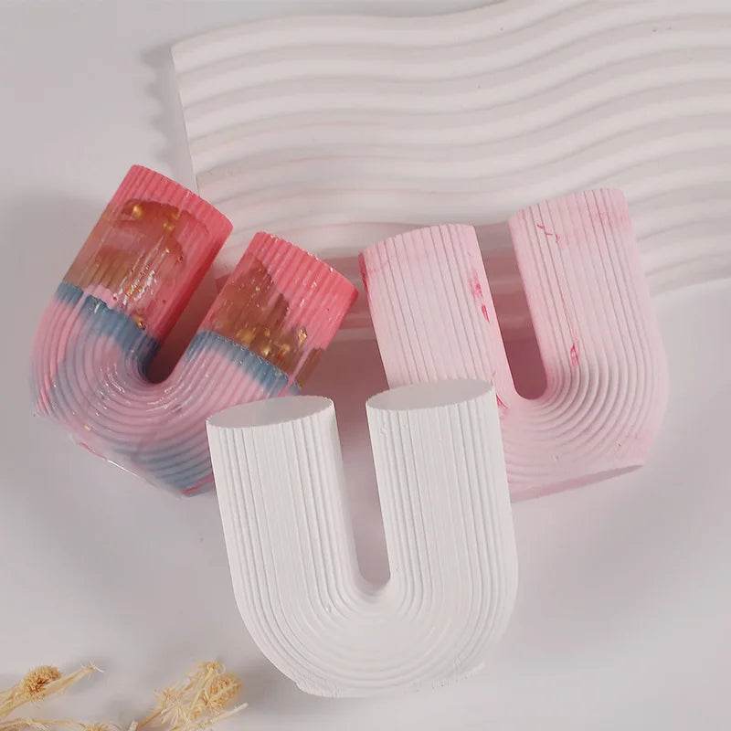 Moule Silicone Bougie Arc-en-Ciel | DIY Déco Maison, Résine & Cire | UDOCOOL - Ma Cuisine Boutique